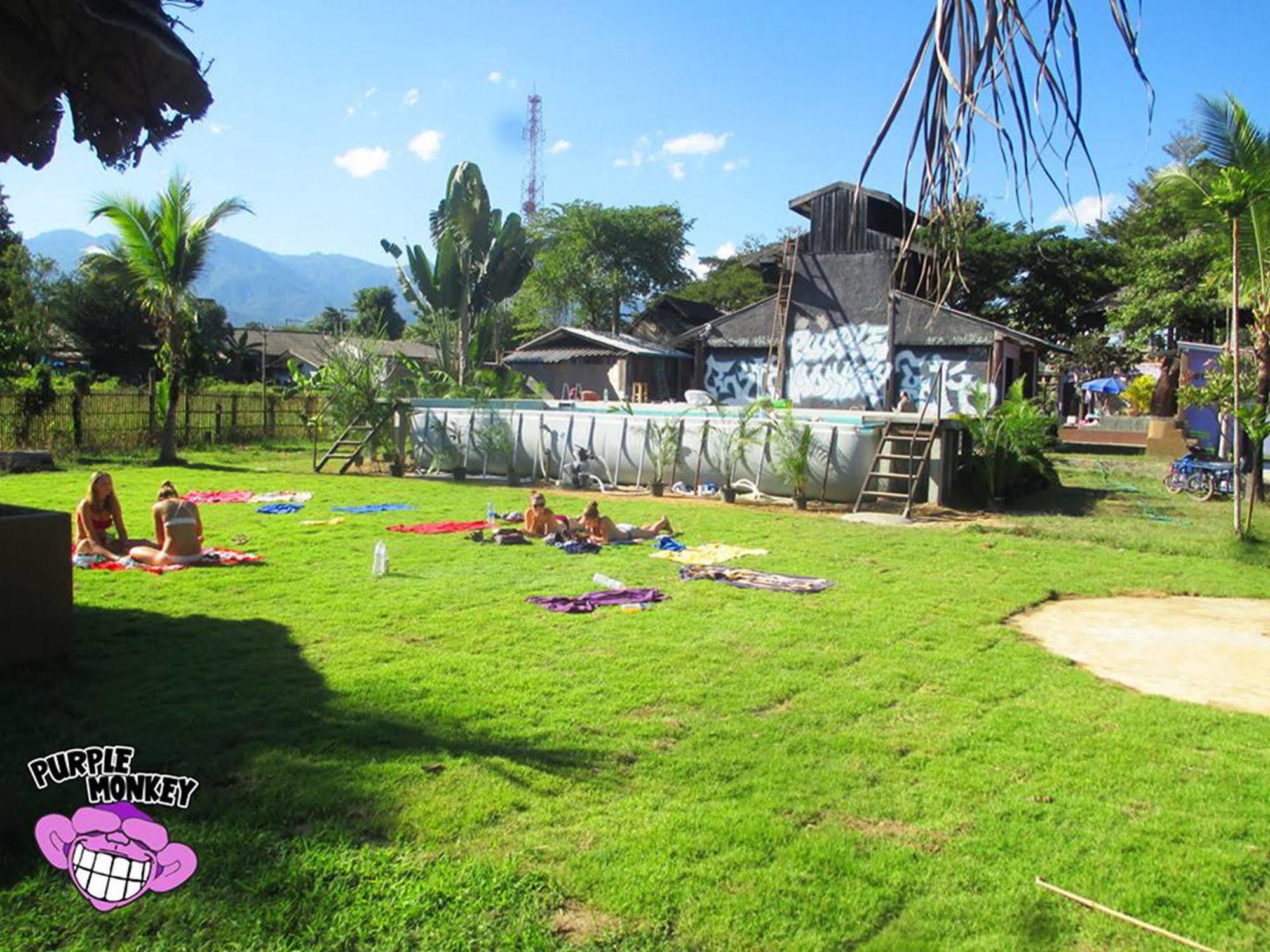 Purple Monkey Backpackers Hostel Pai Buitenkant foto